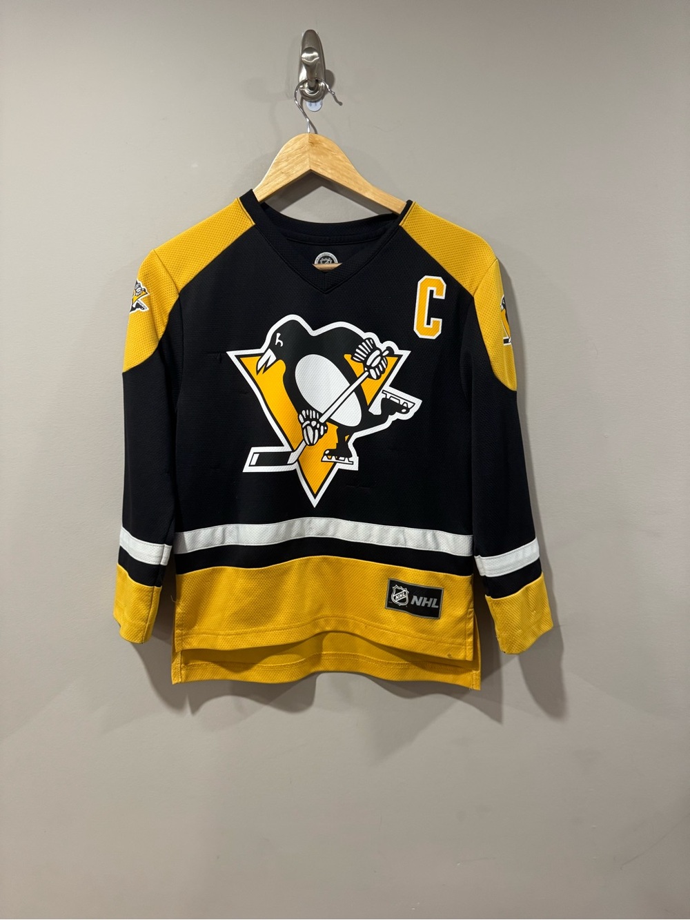 Pittsburg Penguins Sidney Crosby NHL Hockey Jersey